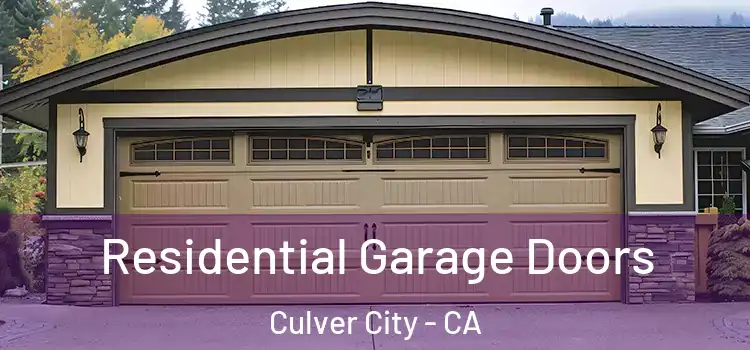  Residential Garage Doors Culver City - CA